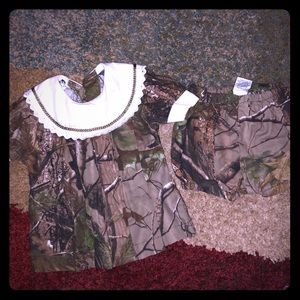 Camo babygirls outfit